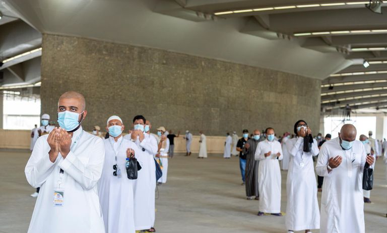 المسجد الحرام يستقبل أفواج الحجيج عن طريق ساحة أجياد وإبراهيم الخليل