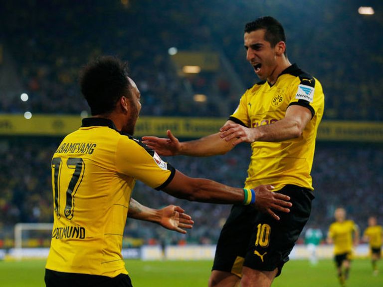 أوباميانج ومختارين جادون سانشو جناح بروسيا دورتموند