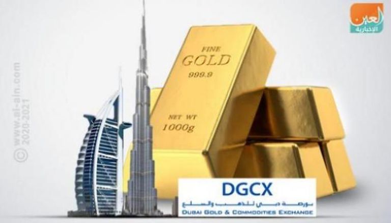 شعار بورصة دبي للذهب والسلع