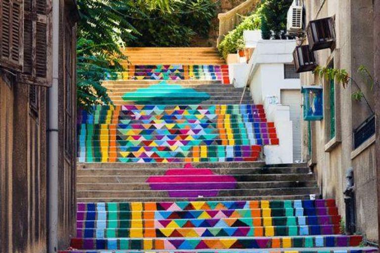 منطقة الجميزة قبل انفجار مرفأ بيروت انفجار بيروت