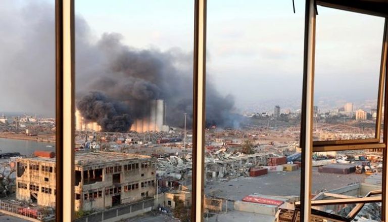 انفجار بيروت - رويترز