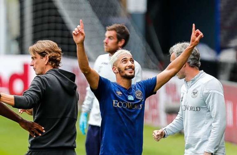 سعيد بن رحمة لاعب برينتفورد