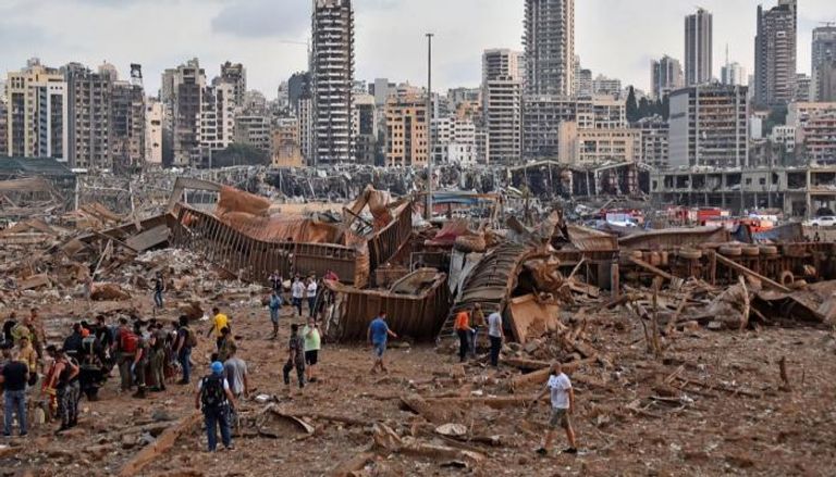 انفجار بيروت خلف دمارا هائلا
