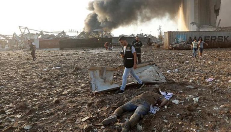 دمار وضحايا في محيط انفجار بيروت