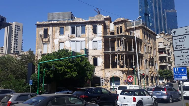 الأبنية الأثرية في بيروت