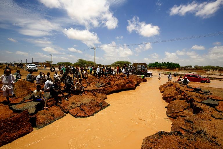فيضانات السودان دمرت 3500 منزل