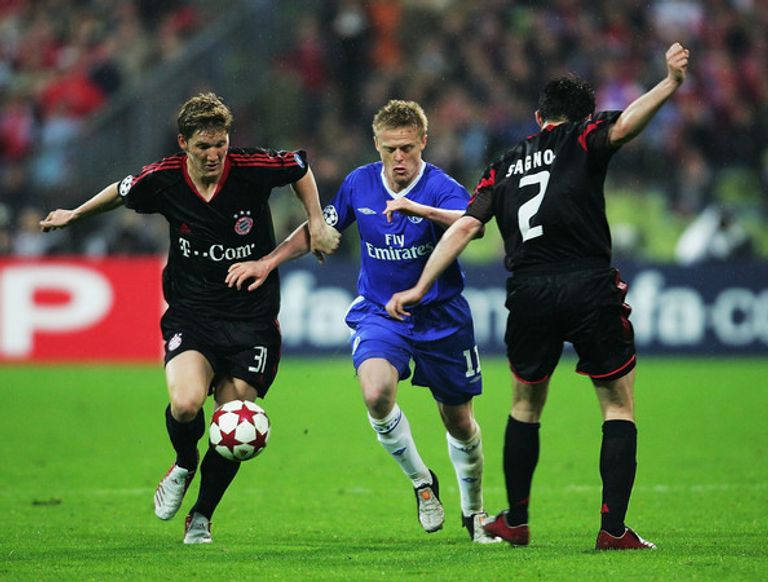 صدام 2005 من مواجهة بايرن ميونيخ وتشيلسي في 2012