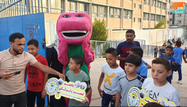 عودة مدارس غزة وسط إجراءات احترازية