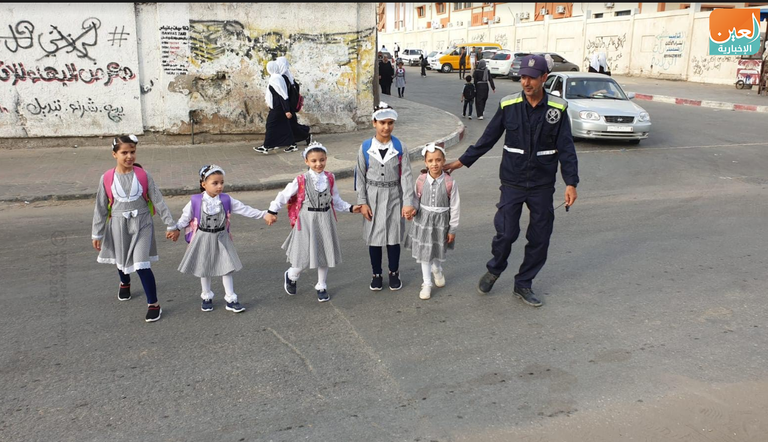 عودة مدارس غزة وسط إجراءات احترازية