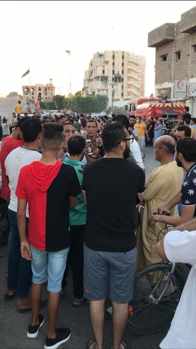 احتجاجات شعبية بطرابلس والزاوية الليبيتين