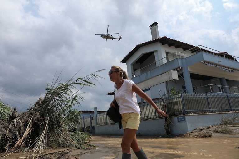 فيضانات جزيرة