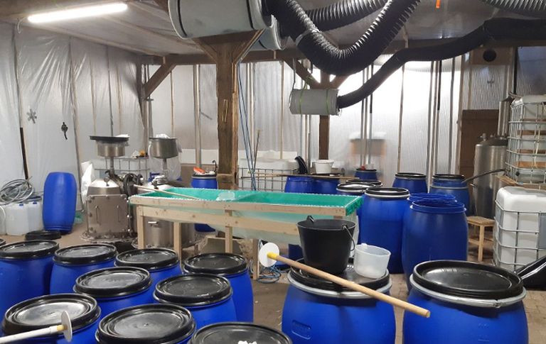 معمل الكوكايين في هولندا