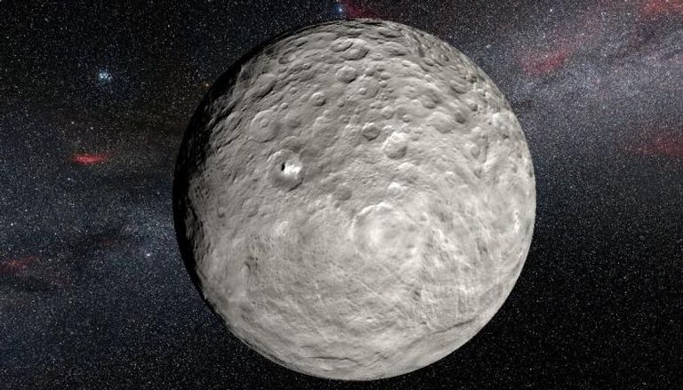 سيريس هو أكبر جسم في حزام الكويكبات بين المريخ والمشتري