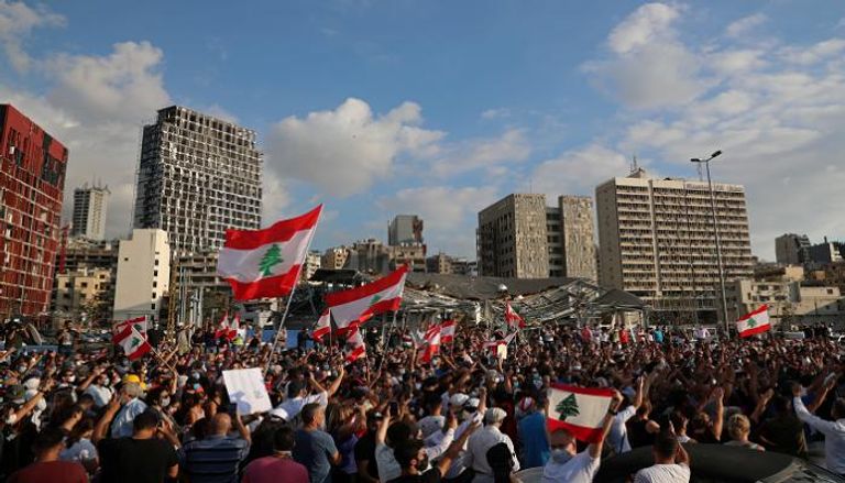 مظاهرات في الشارع اللبناني ضد الطبقة السياسية