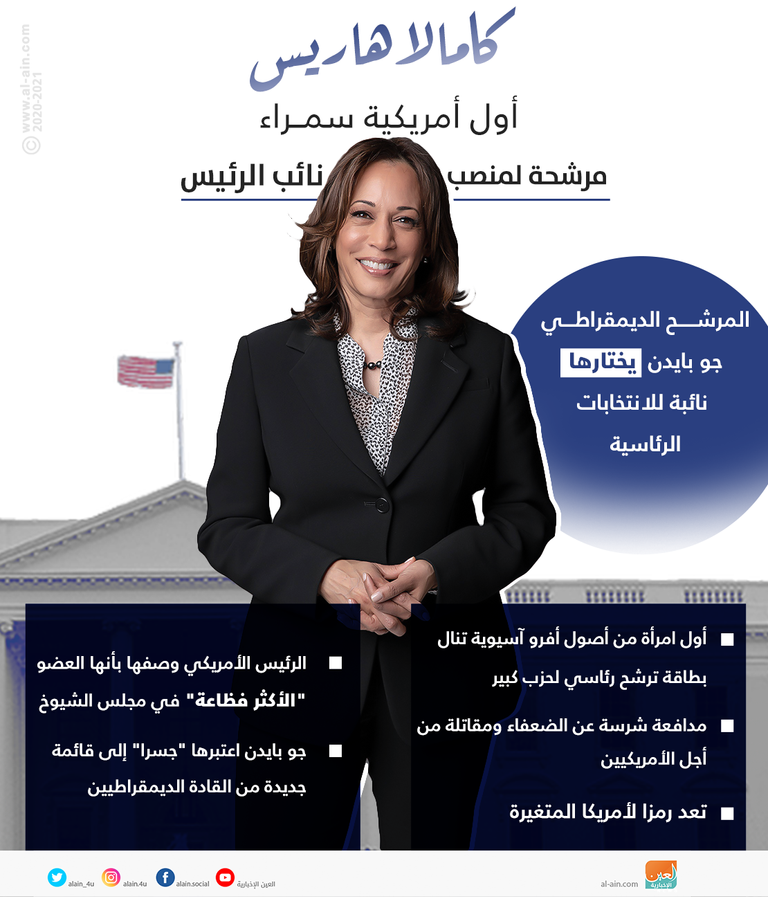 السيناتورة كامالا هاريس