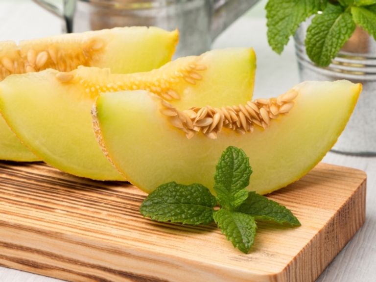 البطيخ المقطع