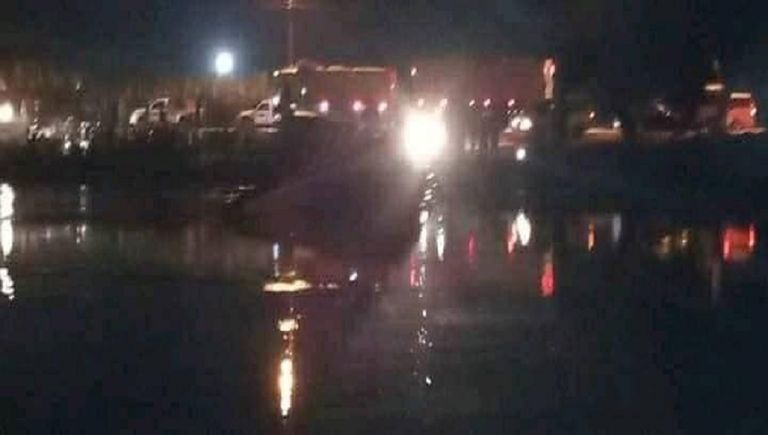 العبارة غرقت في مياه النيل على حدود محافظتي البحيرة والمنوفية