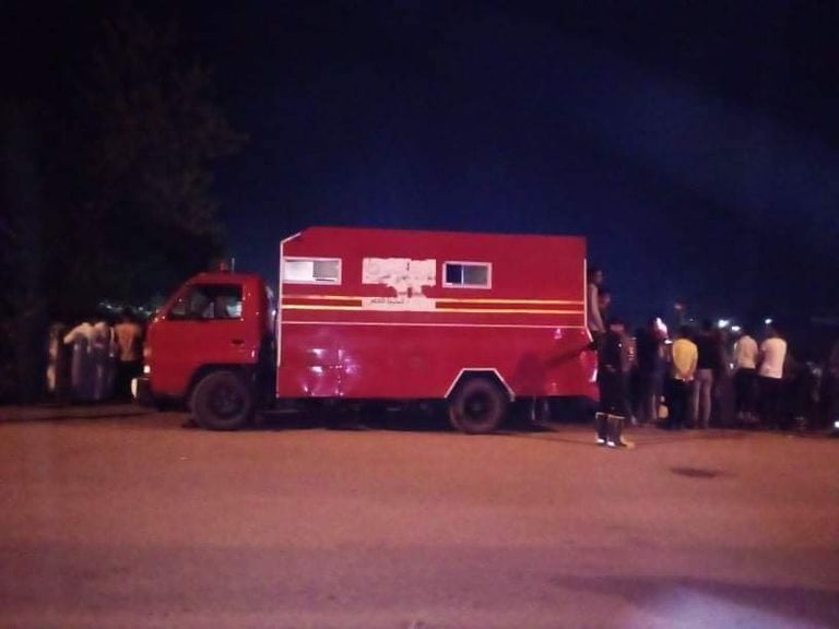 العبارة غرقت في مياه النيل على حدود محافظتي البحيرة والمنوفية