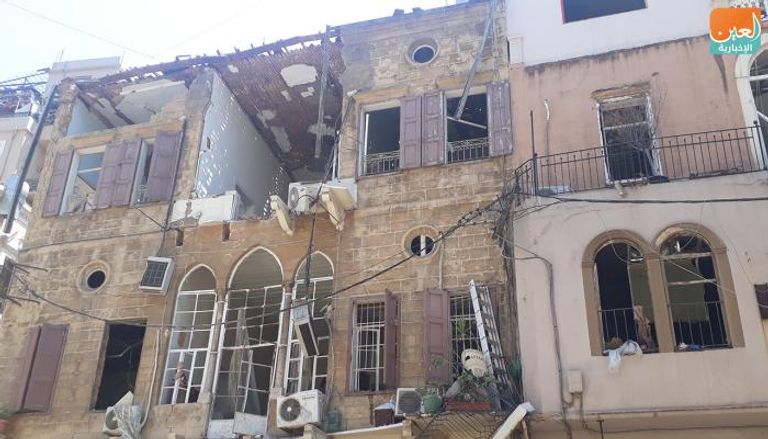 الأبنية الأثرية تأثرت بسبب انفجار مرفأ بيروت
