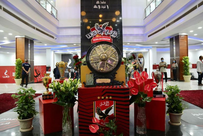 احتفالية استاد الأهلي المصري الجديد