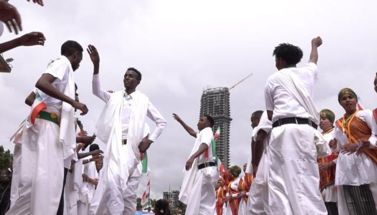 رقصات لشعب الصومال الإثيوبي 