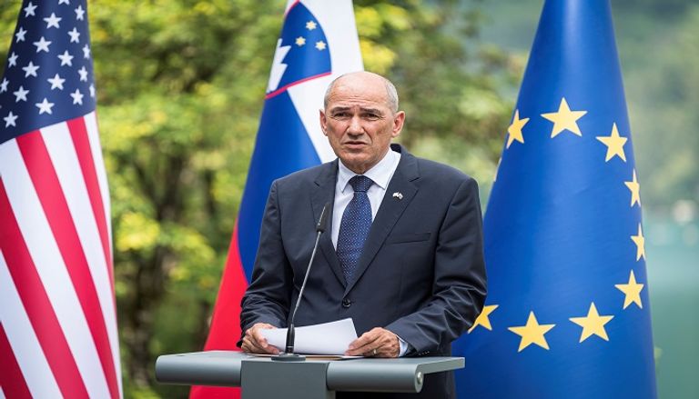 رئيس الوزراء السلوفيني المحافظ يانيش يانسا - رويترز