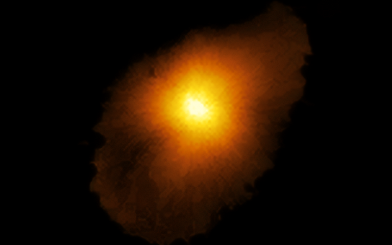 اكتشاف مجرة