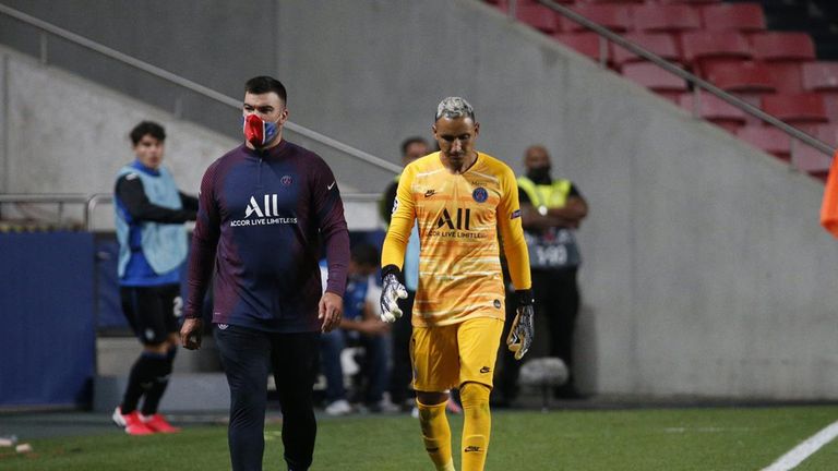 إصابة نافاس حارس سان جيرمان