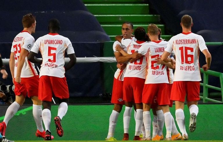 مباراة لايبزيج الألماني ضد أتلتيكو مدريد في دوري أبطال أوروبا