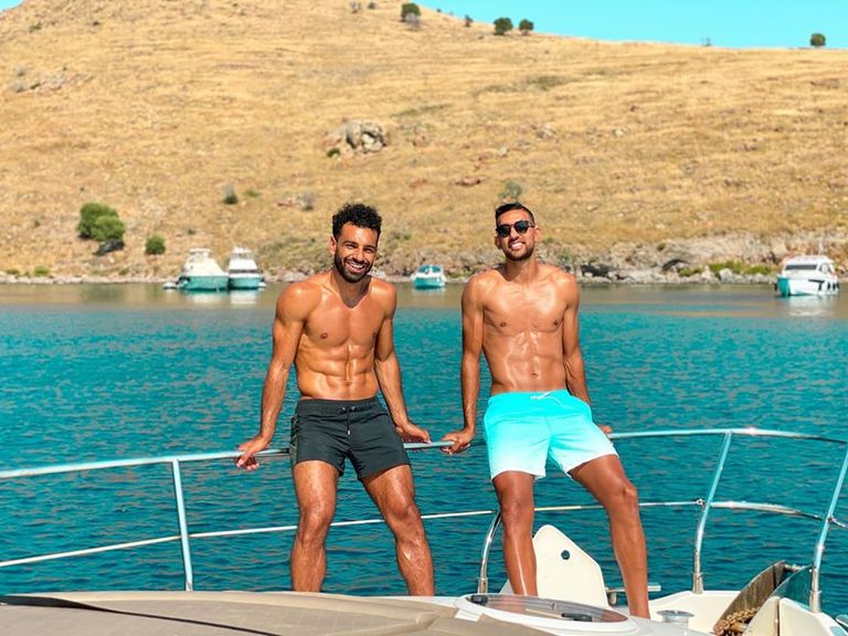 المصري محمد صلاح نجم ليفربول الإنجليزي محمد صلاح لاعب ليفربول