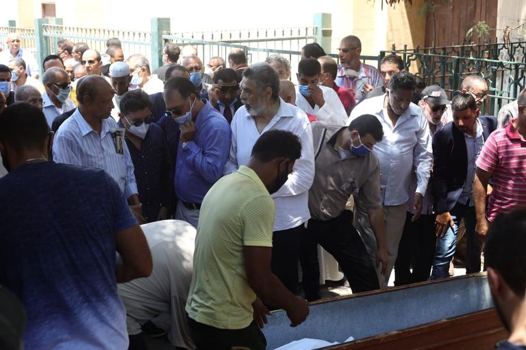 تشييع جثمان سمير الإسكندراني