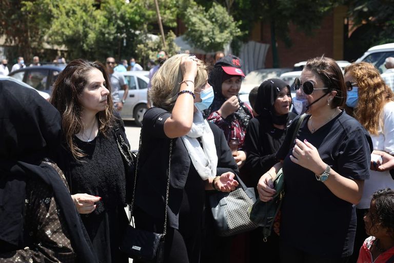 تشييع جثمان سمير الإسكندراني