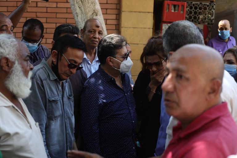 تشييع جثمان سمير الإسكندراني