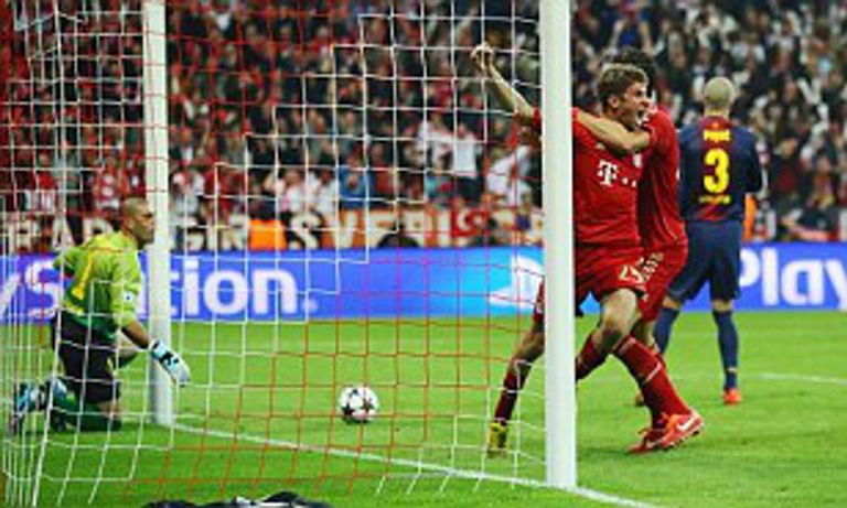 بايرن وبرشلونة في 2013