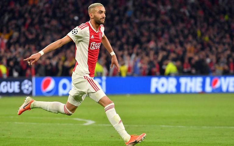 مهدي بنعطية وحكيم زياش نجما منتخب المغرب