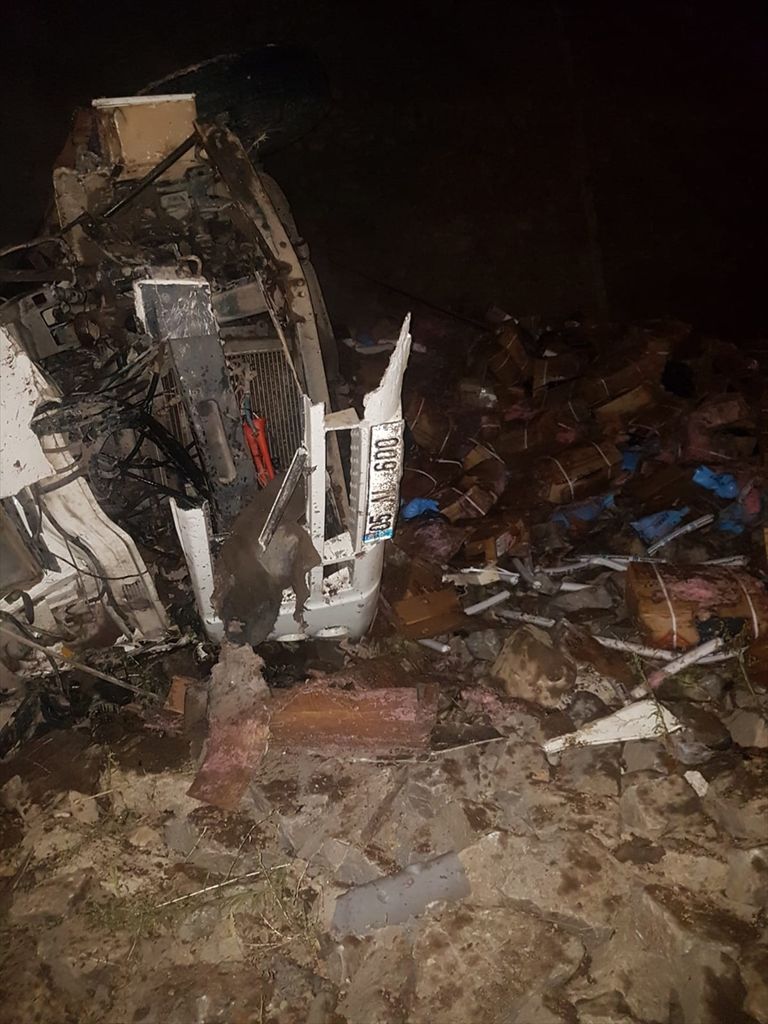 الشاحنة كانت محملة بـ14 طنا من المتفجرات