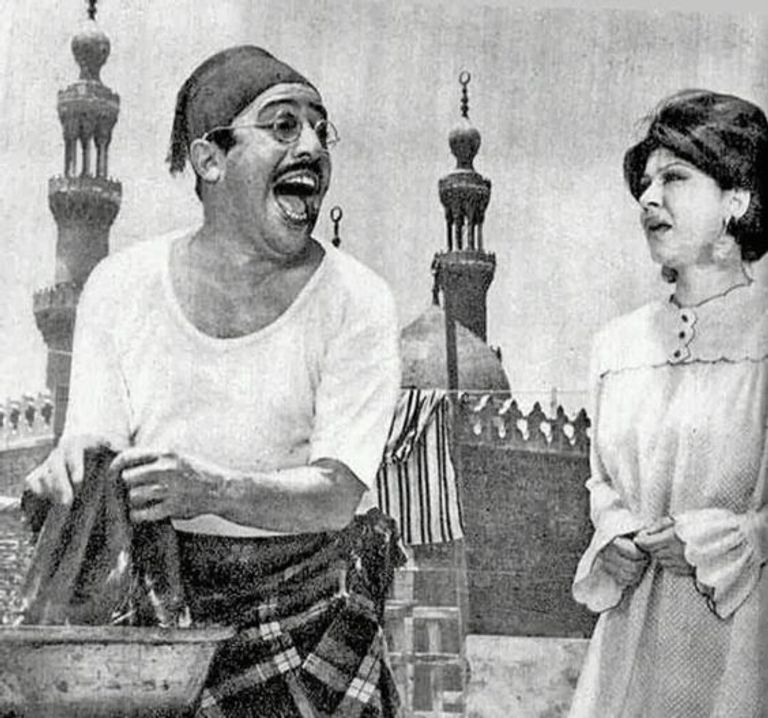 الفنان الراحل فؤاد المهندس، والفنانة الراحلة شويكار الفنانة المصرية شويكار