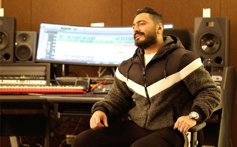 تامر حسني كشف عن طلب وحيد من جمهوره