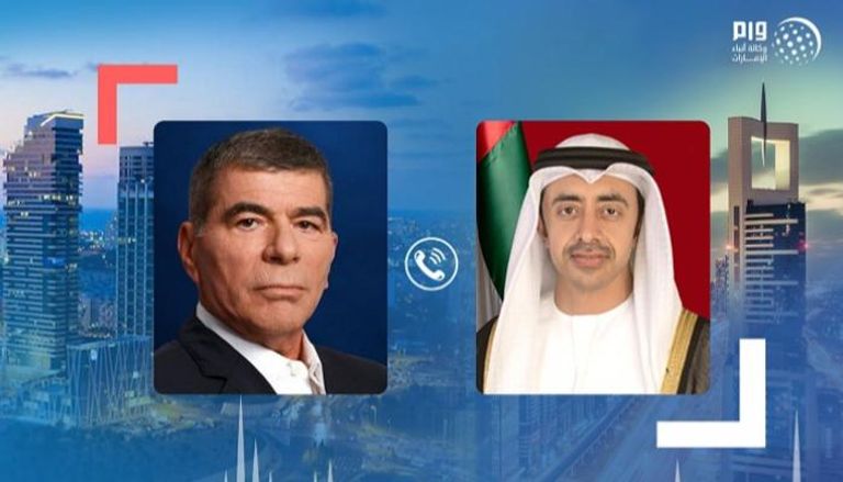 وزيرا الخارجية الإماراتي والإسرائيلي يدشنان خطوط الاتصال بين البلدين