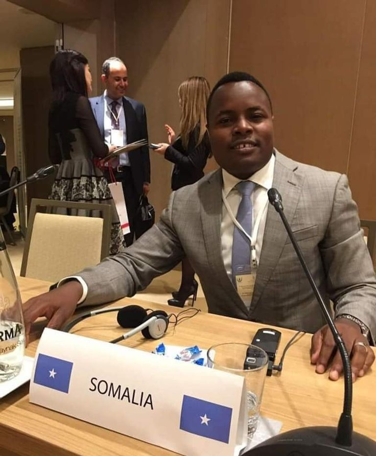 عبدالرزاق عبدي مدير دائرة الإتصال بالأقاليم في وزارة الإعلام والسياحة الصومالية