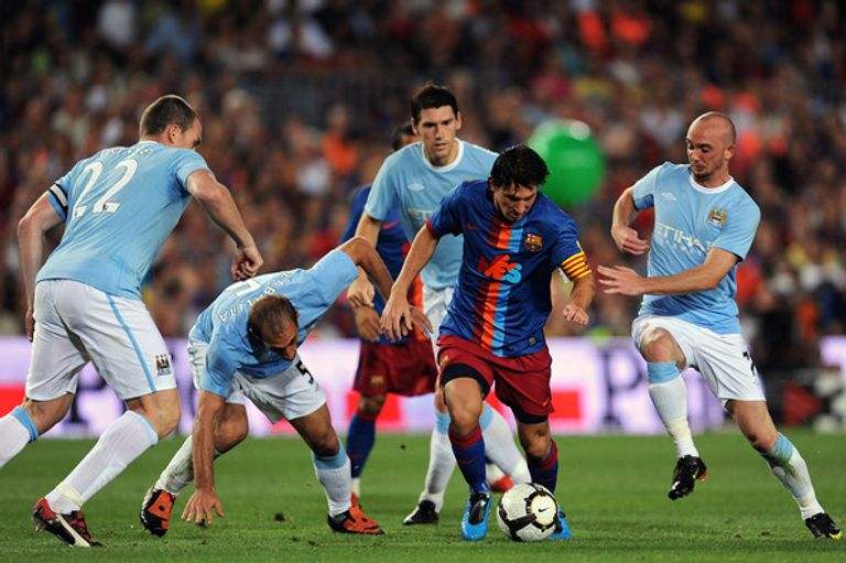 ميسي ضد سيتي