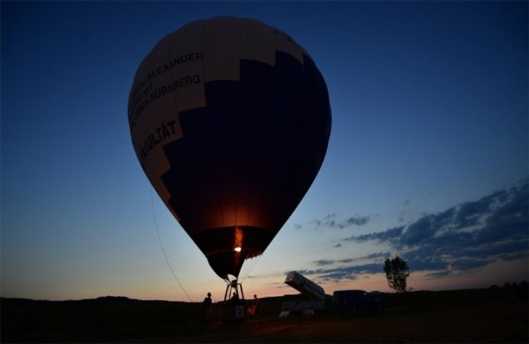 سقوط منطاد في ألمانيا