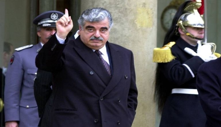 رفيق الحريري ونجله سعد الحريري - أرشيفية