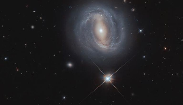 المجرة الحلزونية NGC 4907