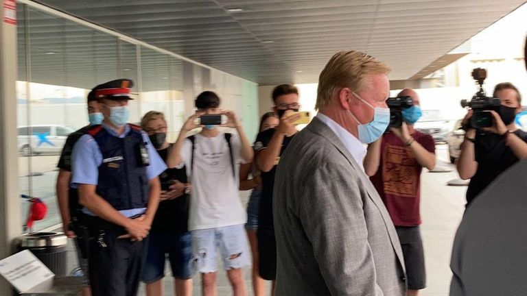 رونالد كومان مدرب منتخب هولندا