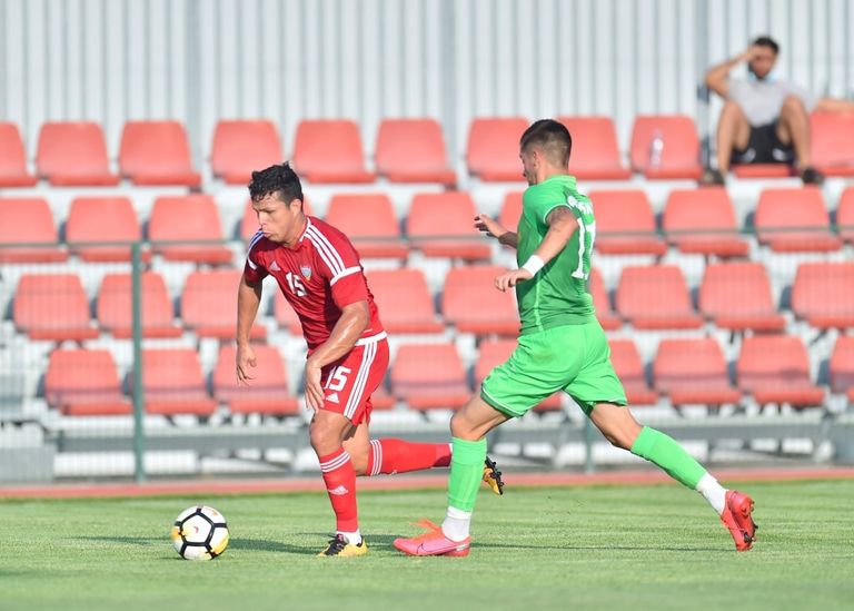 علي مبخوت يسجل في الودية الوحيدة لمنتخب الإمارات