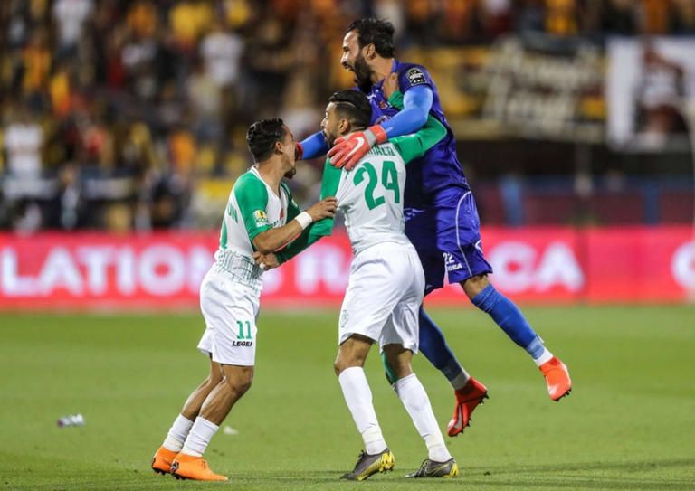 مباراة سابقة من الدوري المغربي مباراة سابقة من الدوري المغربي