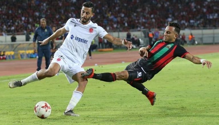 مباراة سابقة من الدوري المغربي