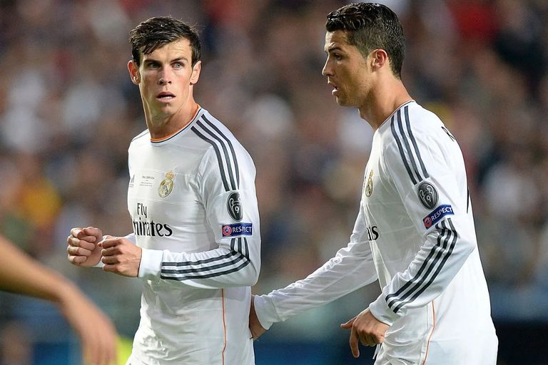 كريستيانو رونالدو وجاريث بيل بايرن ميونيخ الألماني