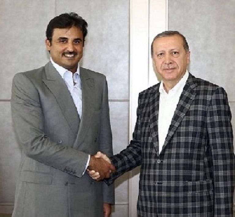 أردوغان وتميم.. محور الشر  الإخواني الإرهابي ضد الدول العربية أردوغان وتميم.. محور الشر  الإخواني الإرهابي ضد الدول العربية